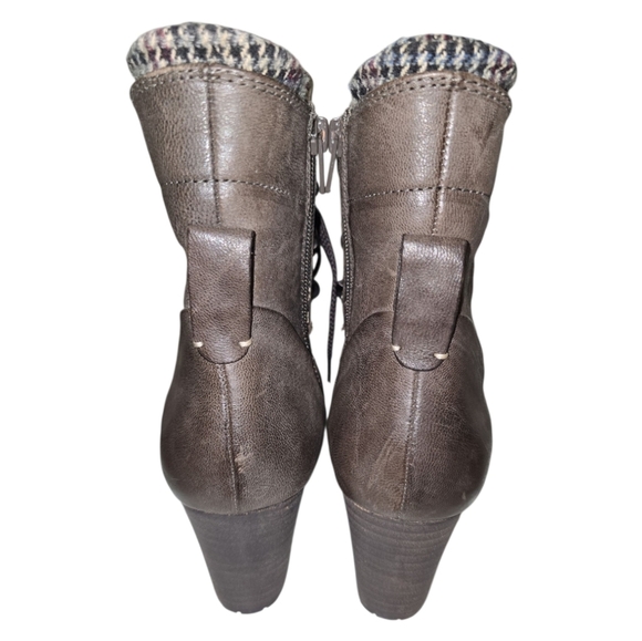 Cobb Hill Rockport Collection Brown Lucinda Lace-up Nubuck Leather Boot 9.5 - Picture 5 of 8